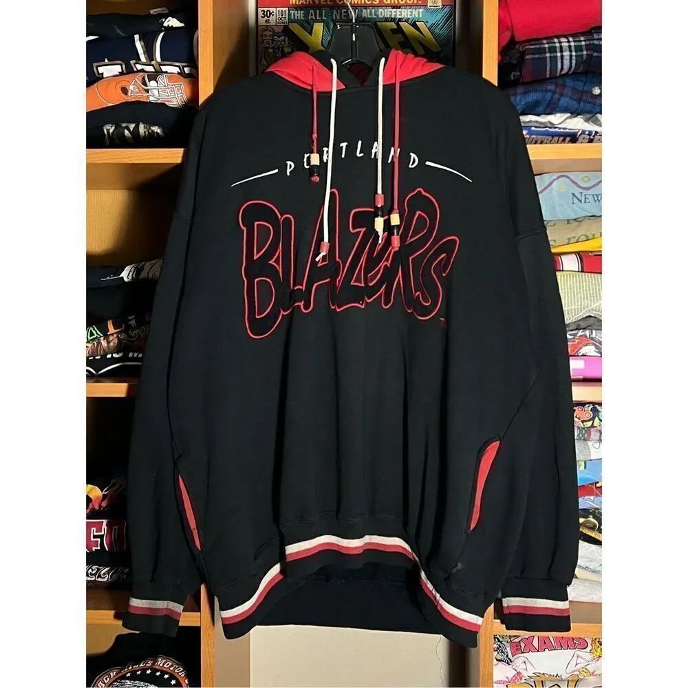 Vintage Starter NBA Portland Trailblazers Double Hoodie